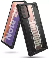 Чехол бампер для Samsung Galaxy Note 20 Ringke Fusion-X Design Routine (Рутина)