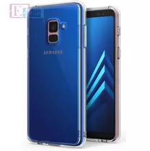 Чехол бампер для Samsung Galaxy A8 2018 A530F Ringke Fusion Crystal Clear (Прозрачный)