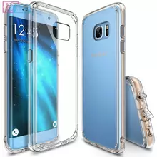 Чехол бампер для Samsung Galaxy S8 Plus G955F Ringke Fusion Crystal Clear (Прозрачный)