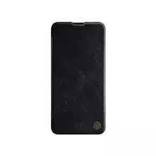 Чехол книжка для Samsung Galaxy A40s Nillkin Qin Black (Черный)