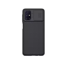 Чехол бампер для Samsung Galaxy M31s Nillkin CamShield Black (Черный)