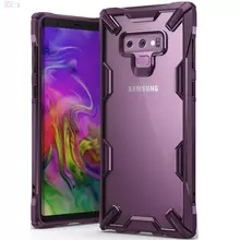 Чехол бампер для Samsung Galaxy Note 9 Ringke Fusion-X Lilac Purple (Пурпурный)