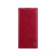 Чехол книжка для Samsung Galaxy Note 10 Nillkin Qin Red (Красный)
