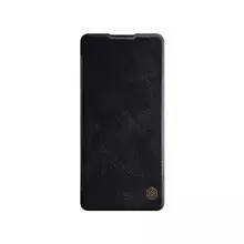 Чехол книжка для Samsung Galaxy S10 Lite Nillkin Qin Black (Черный)