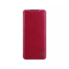 Чехол книжка для Samsung Galaxy S20 Nillkin Qin Red (Красный)