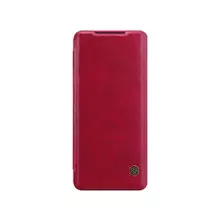Чехол книжка для Samsung Galaxy S20 Ultra Nillkin Qin Red (Красный)