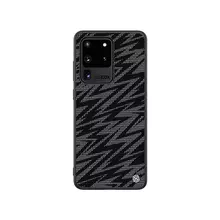 Чехол бампер для Samsung Galaxy S20 Ultra Nillkin Twinkle Lightning black (Черная Молния)