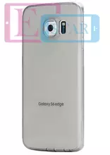 Чехол бампер для Samsung Galaxy S6 Edge Rock FlexPress TPU Gray (Серый)
