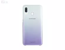 Чехол бампер для Samsung Galaxy A40 Samsung Gradation Cover Violet (Фиолетовый)
