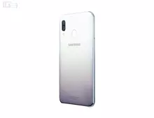 Чехол бампер для Samsung Galaxy A40 Samsung Gradation Cover Black (Черный)