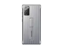Чехол бампер для Samsung Galaxy Note 20 Samsung Protective Stand Cover Silver (Серебристый)