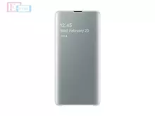 Чехол книжка для Samsung Galaxy S10 Samsung S View Cover White (Белый)