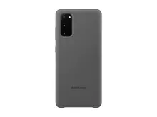 Чехол бампер для Samsung Galaxy S20 Samsung Silicone Cover Gray (Серый)