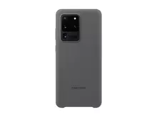 Чехол бампер для Samsung Galaxy S20 Ultra Samsung Silicone Cover Gray (Серый)