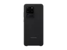 Чехол бампер для Samsung Galaxy S20 Ultra Samsung Silicone Cover Black (Черный)