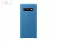 Чехол бампер для Samsung Galaxy S10 Plus Samsung Silicone Cover Blue (Синий)