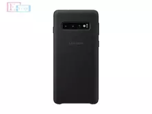 Чехол бампер для Samsung Galaxy S10 Plus Samsung Silicone Cover Black (Черный)