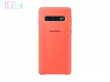 Чехол бампер для Samsung Galaxy S10 Plus Samsung Silicone Cover Pink (Розовый)