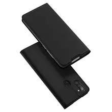 Чехол книжка для Samsung Galaxy M11 Dux Ducis Skin Pro Black (Черный)