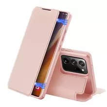 Чехол книжка для Samsung Galaxy Note 20 Ultra Dux Ducis Skin X Pink (Розовый)