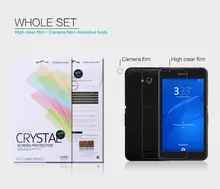 Защитная пленка для Sony XperiA E4G Nillkin Anti-Fingerprint Film Crystal Clear (Прозрачный)