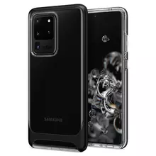 Чехол бампер для Samsung Galaxy S20 Ultra Spigen Neo Hybrid CC Black (Черный)