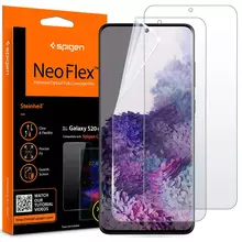 Защитная пленка для Samsung Galaxy S20 Plus Spigen Screen Protector Neo Flex HD 2 Pack Crystal Clear (Прозрачный)