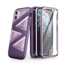 Чехол бампер для iPhone 11 Supcase Unicorn Beetle Maze Purple (Фиолетовый)
