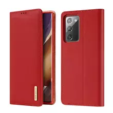 Чехол книжка для Samsung Galaxy Note 20 Dux Ducis Wish Red (Красный)