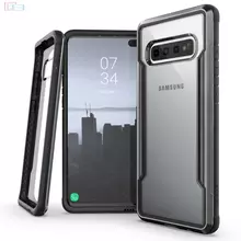 Чехол бампер для Samsung Galaxy S10 Plus X-Doria Defense Shield Black (Черный)