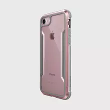 Чехол бампер для iPhone 7 X-Doria Defense Shield Rose Gold (Розовое Золото)