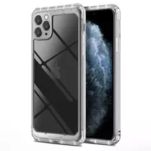 Чехол бампер для iPhone 11 Pro X-Level Air Cushion Crystal Clear (Прозрачный)
