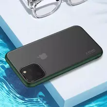 Чехол бампер для IPhone 11 Pro Max X-Level Hybrid Green (Зеленый)