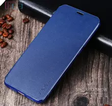 Чехол книжка для Huawei P30 X-Level Leather Book Blue (Синий)
