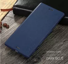 Чехол книжка для Huawei P30 Lite X-Level Leather Book Blue (Синий)