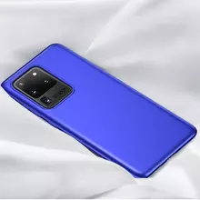 Чехол бампер для Samsung Galaxy S20 Ultra X-level Matte Blue (Синий)