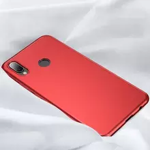 Чехол бампер для Huawei Y9 Prime 2019 X-level Matte Red (Красный)