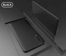 Чехол бампер для Samsung Galaxy A30s X-level Matte Black (Черный)