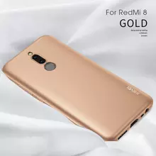 Чехол бампер для Xiaomi Redmi 8 X-level Matte Gold (Золотой)
