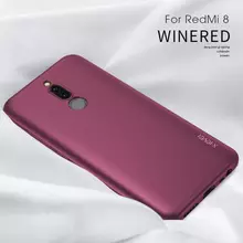 Чехол бампер для Xiaomi Redmi 8A X-level Matte Vine Red (Красное Вино)