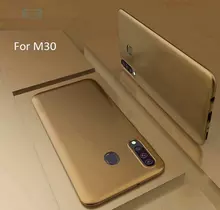 Чехол бампер для Samsung Galaxy A30 X-level Matte Gold (Золотой)
