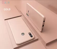 Чехол бампер для Huawei Honor 10 Lite X-level Matte Gold (Золотой)