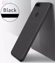 Чехол бампер для Huawei Y7 Prime 2018 X-level Matte Black (Черный)