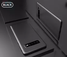 Чехол бампер для Samsung Galaxy S10 Plus X-level Matte Black (Черный)