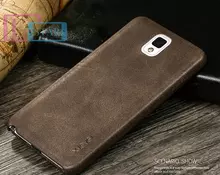 Чехол бампер для Samsung Galaxy J3 2017 X-Level Leather Bumper Coffee (Кофейный)
