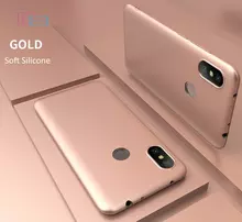 Чехол бампер для Xiaomi Redmi Note 6 Pro X-level Matte Gold (Золотой)
