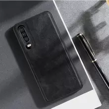 Чехол бампер для Huawei P30 X-Level Retro Black (Черный)