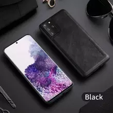 Чехол бампер для Samsung Galaxy A51 X-Level Retro Black (Черный)
