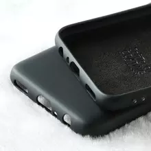 Чехол бампер для Huawei Honor 20 lite X-Level Silicone Black (Черный)