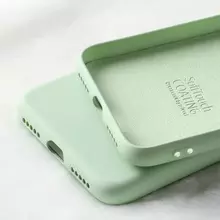 Чехол бампер для Huawei P40 Lite E X-Level Silicone Green (Зеленый)